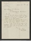 Nachlass Franz Steindachner, Brief von Alan Owston an Franz Steindachner (28.02.1910), Inv.Nr. 375.02, Seite 1